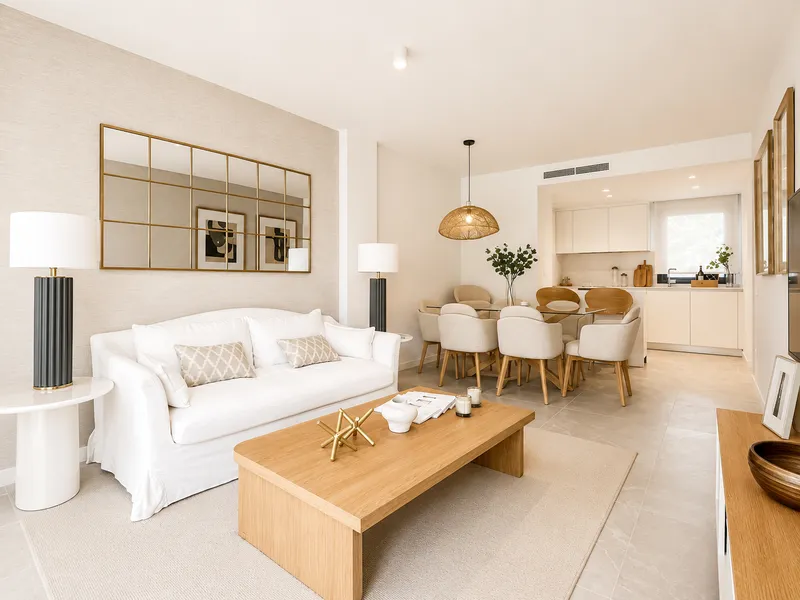 New modern apartment with garden near the beach in Palmanova — photo 12