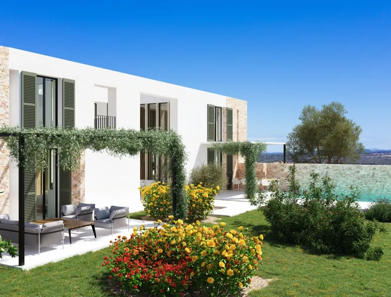 Santanyi ideal family home country property for sale with private pool and private terrace — photo 2