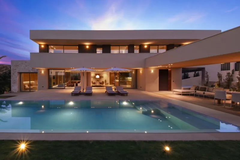 Contemporary architectural villa for sale in Palmanyola, Bunyola — photo 1
