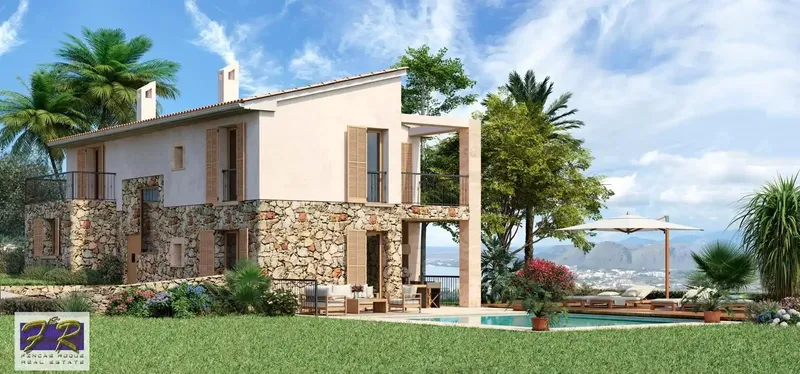 Exclusive plot with sea views in Son Fe, Alcudia – Customizable project with license — photo 3
