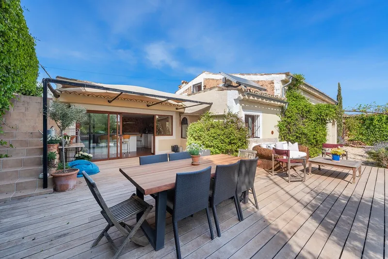 Rustic style country property for sale in Santa Maria del Cami with private pool and barbecue house — photo 11