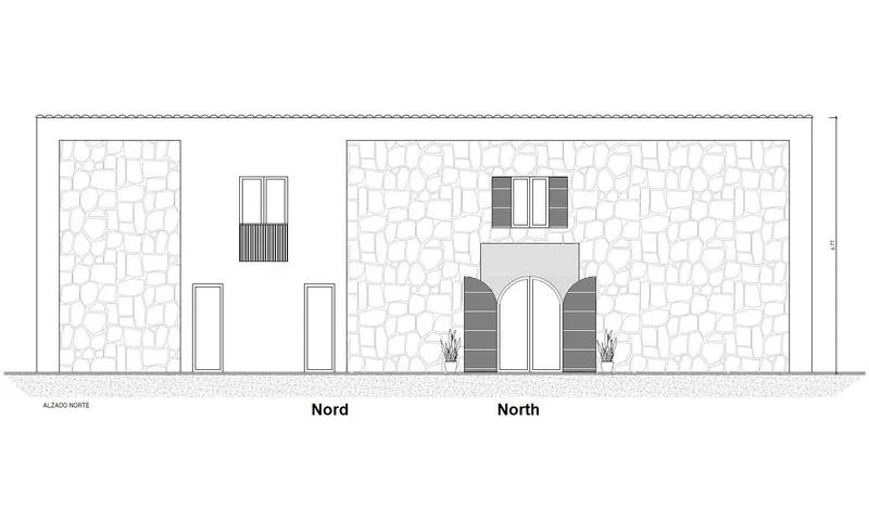 Large rustic plot with basic project for a chalet with pool — photo 3