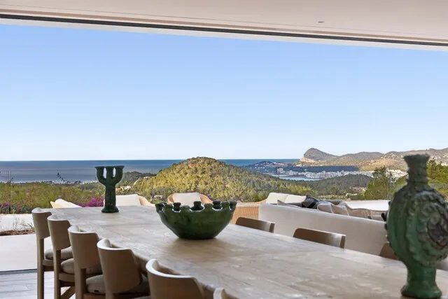 Contemporary Villa with Sea & Valley Views for Sale in San Agustín, Ibiza — photo 1