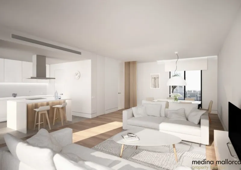 Modern apartment with terrace and garden in Bonanova — photo 1