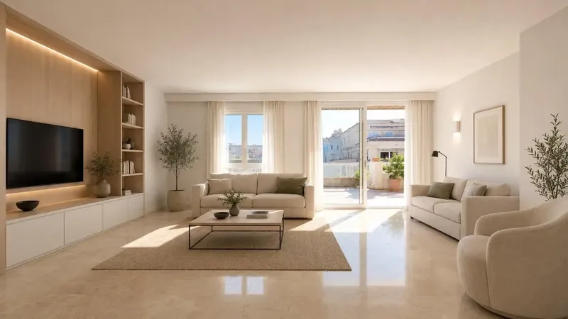 Penthouse for those who understand the true luxury of space, light and privacy. Located in the exclusive area of Bons Aires, Palma de Mallorca — photo 1