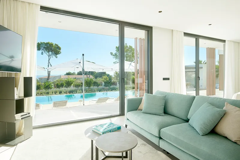 Long-term rental: Spectacular new-build villa with sea views in Sol de Mallorca - Marcel Remus Real Estate — photo 11