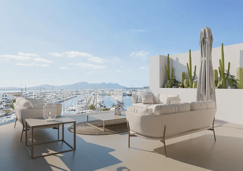 Penthouse with breathtaking views in Puerto Pollensa — photo 1