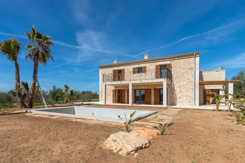 Finca in Santanyi - Newly built country house with pool — photo 1