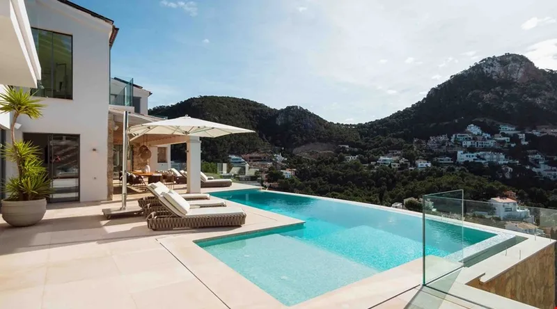 Exquisite contemporary coastal Villa for sale with infinity pool in Port d’Andratx — photo 4