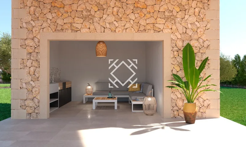 Finca with project and building licence for a detached house in Alcudia, Mallorca — photo 6