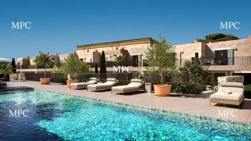 Luxury terraced houses with private garden and pool in the heart of Artà — photo 1