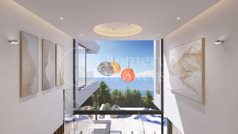 Villa Oceanview - Modern villa under construction with panoramic sea views — photo 9