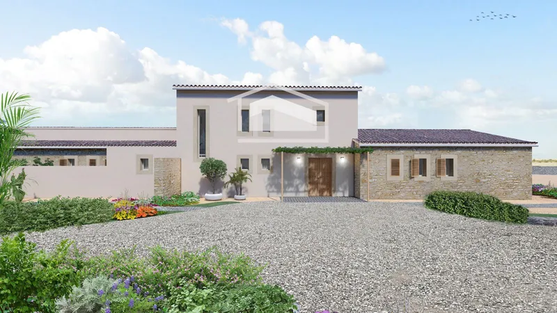 Rustic finca of 26,135 m² with housing project and pool near Ses Salines — photo 7