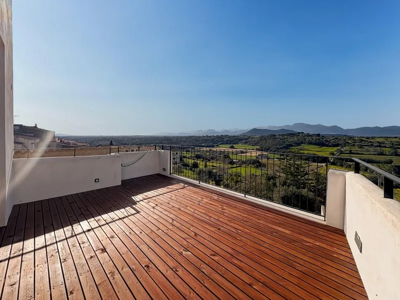 Reformed flat with terrace and clear views in Llubí — photo 1