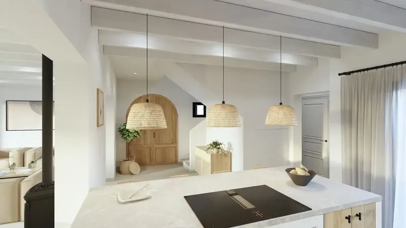 In the quiet and privileged coastal urbanization of Alcanada we present this chalet on the first line of the sea with views of the entire bay of Alcúdia — photo 2