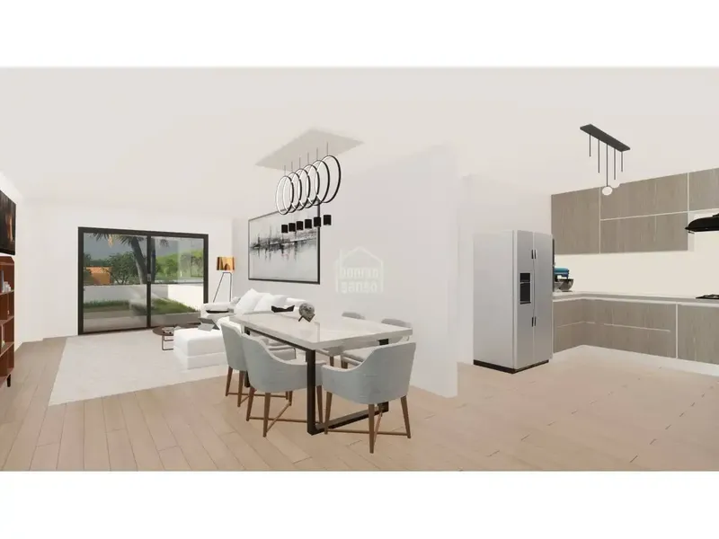 New development of 38 price-limited homes in Cala Bona, a quiet area very close to several beaches. The building will offer ground — photo 11
