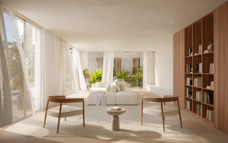 Luxury villa under construction in Camp de Mar — photo 8
