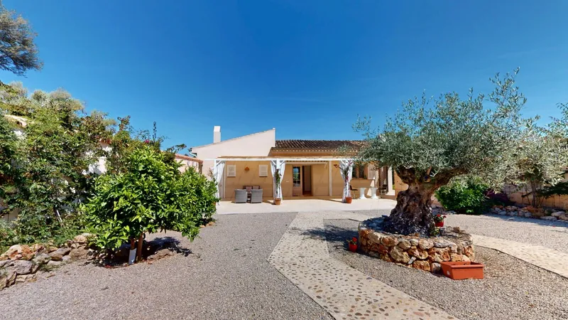 Reformed country house in Biniali with pool and panoramic views — photo 9
