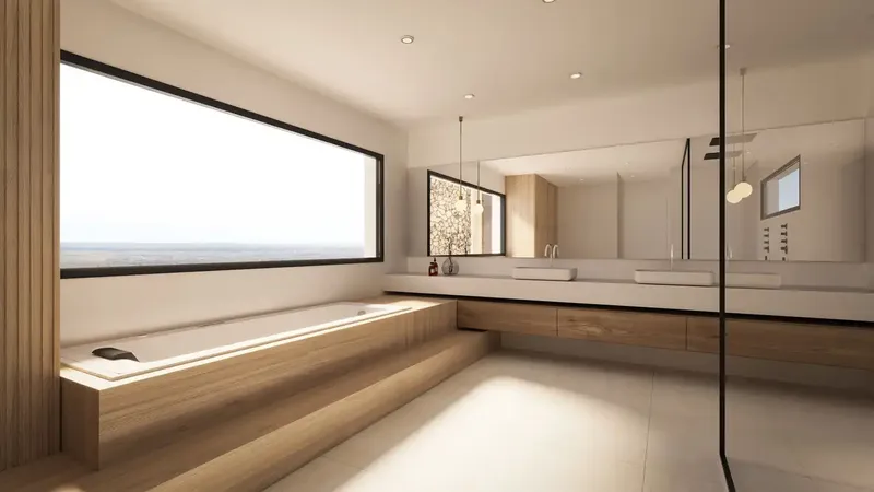 This newly built villa in Sa Font Seca impresses with its luxurious equipment and fantastic panoramic views of the bay of Palma — photo 10