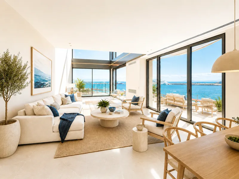 HL 501 · Exclusive penthouse apartment for sale in Palma with private rooftop pool and panoramic sea views — photo 1