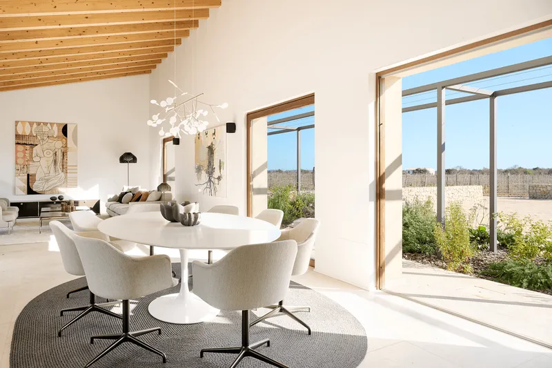 Newly built estate with vineyards in Biniali — photo 9