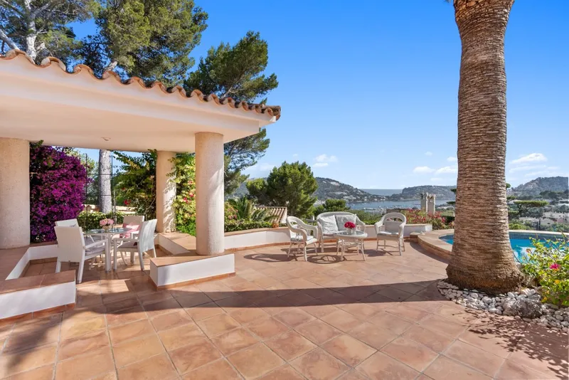 Puerto Andratx quiet location house for sale with mountain view and sunny terraces — photo 3