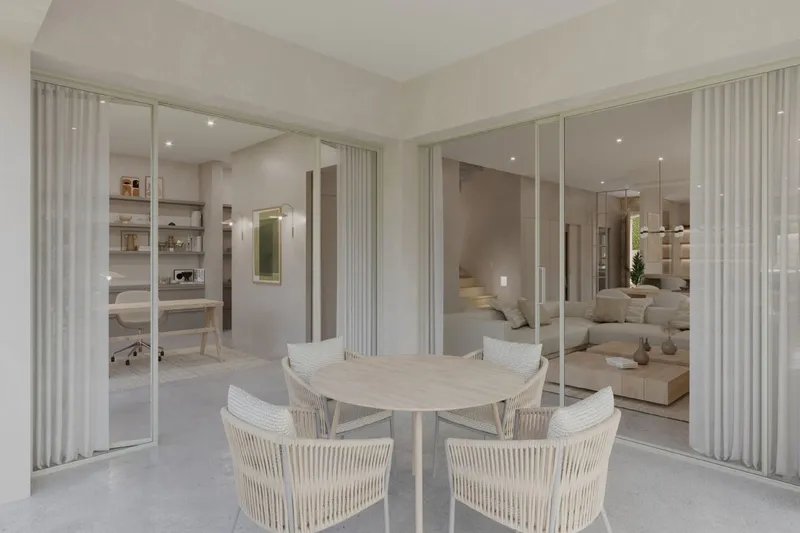 High-quality townhouses with sea view in S'Alqueria Blanca near Santanyí — photo 9