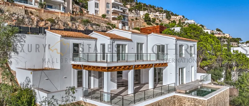 Modern Mediterranean Mallorca villa in Port Andratx with sea views — photo 11
