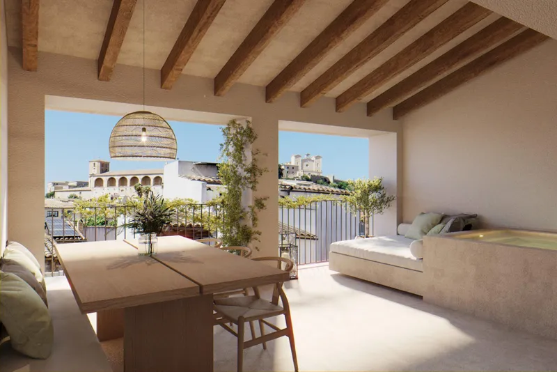 Townhouse in Arta - Covered terrace with beautiful views — photo 1