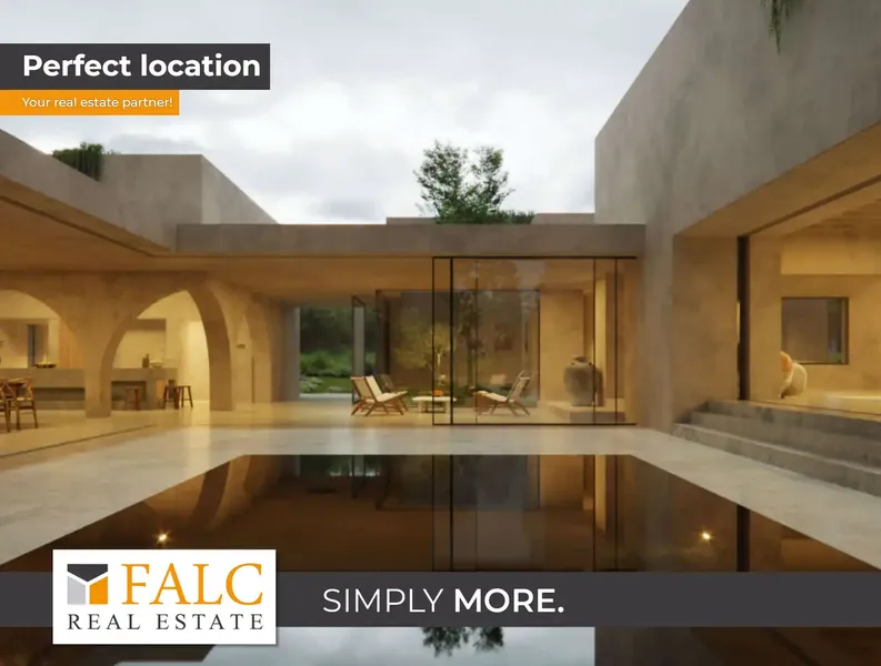 Unique luxury finca-style property in Santa Ponsa, currently under construction, located on the golf course and enjoying — photo 1