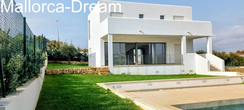 Cala Mandia: Newly built chalet near the beach with pool and garden overlooking a dream cove — photo 5