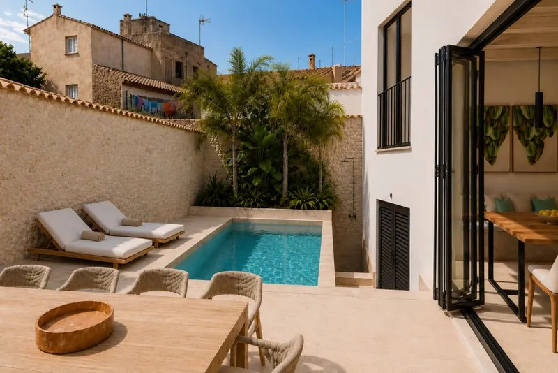 Centrally located and luxurious newly built townhouse with an exquisite style in Santanyi — photo 2