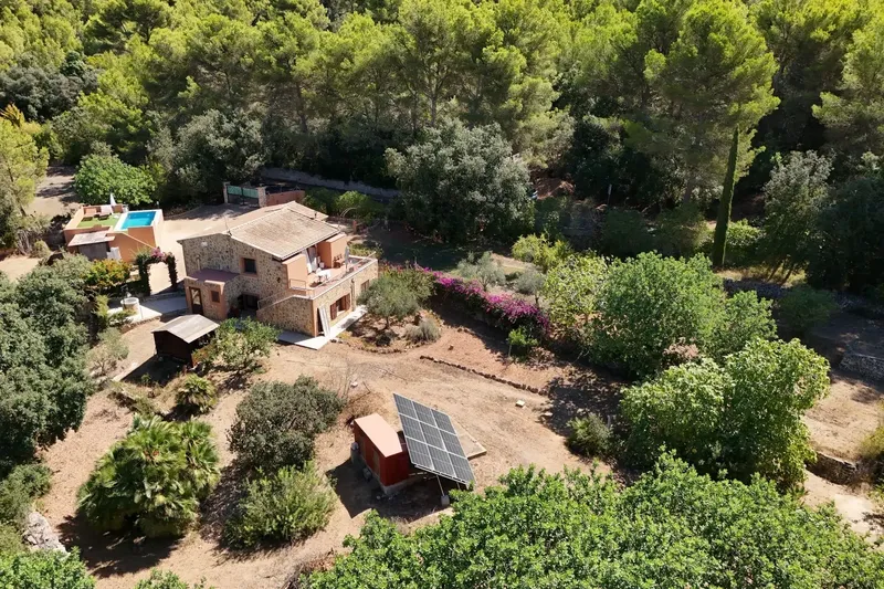 Traditional natural stone finca with pool and beautiful garden near Capdepera — photo 1