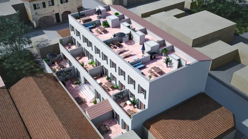Apartment in Campos - Roof terrace with views over the village — photo 2