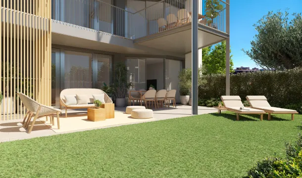 Second floors in an exclusive, newly built residential complex close to the beach in Palmanova — photo 12