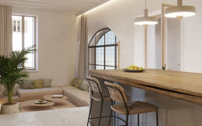 Design townhouse with patio pool and wine cellar as an old-town retreat in Artà – PM07401 — photo 9