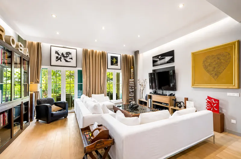Beautiful villa in elegant style next to the golf club in Cala Vinyas — photo 5