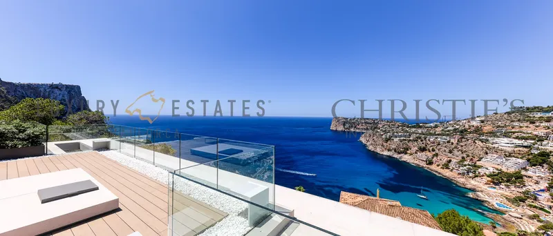 Modern new build luxury villa in Port Andratx with sea views in Cala Llamp — photo 1