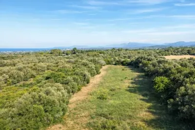 Buildable rustic land with sea views from the first floor — photo 1