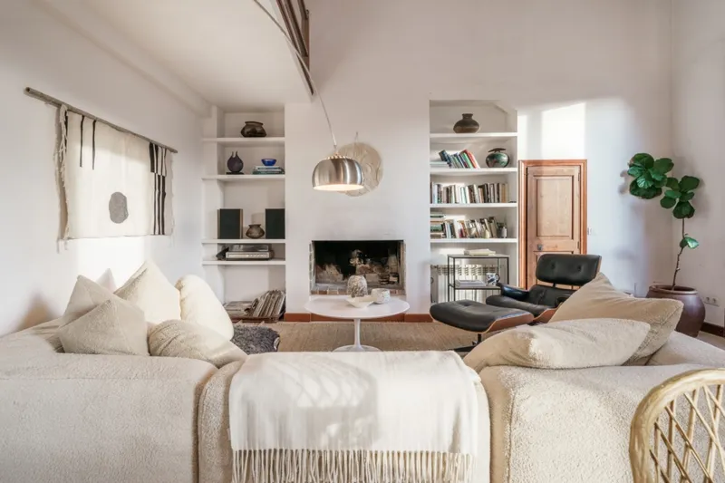 Villa with high ceilings with breathtaking sea views and pool in El Terreno, Palma — photo 8
