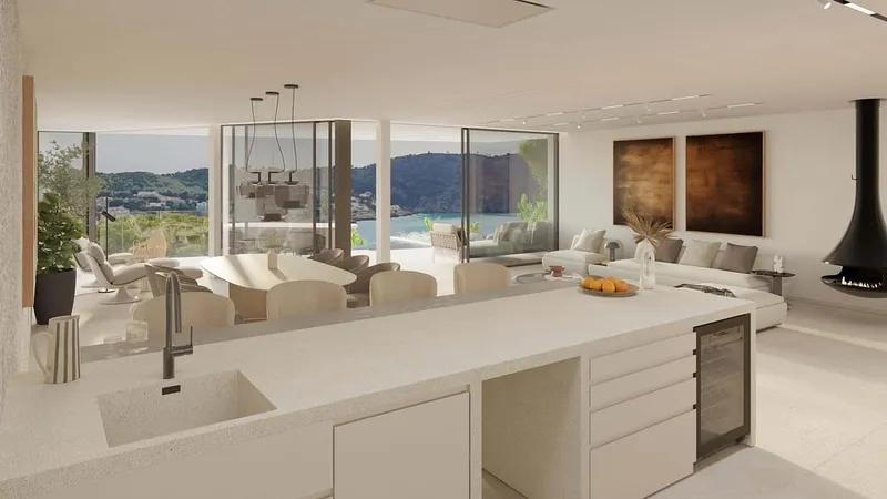 Stylish villa with sea views in Camp de Mar — photo 5