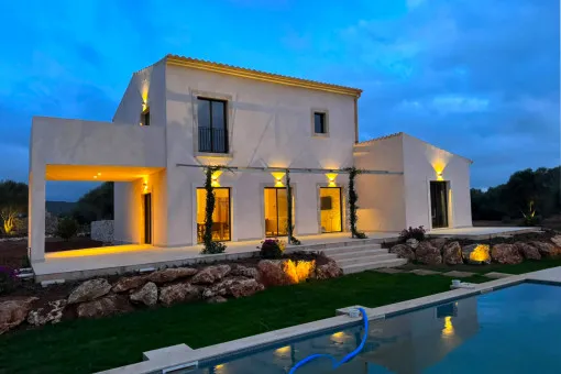 Campos, beautiful finca near Campos, 4 bedrooms, 3 bathrooms, pool, garage, and state-of-the-art technology — photo 1