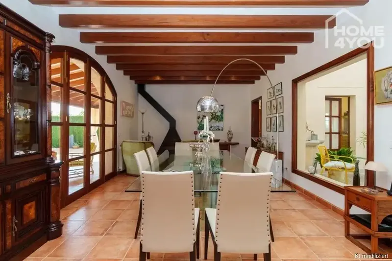 Mallorcan villa with patio, saltwater pool and Tramuntana views — photo 8