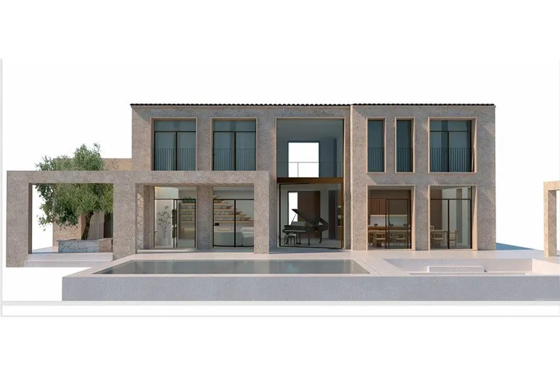 Rustic plot with project for the construction of a rustic estate in Santanyí — photo 5