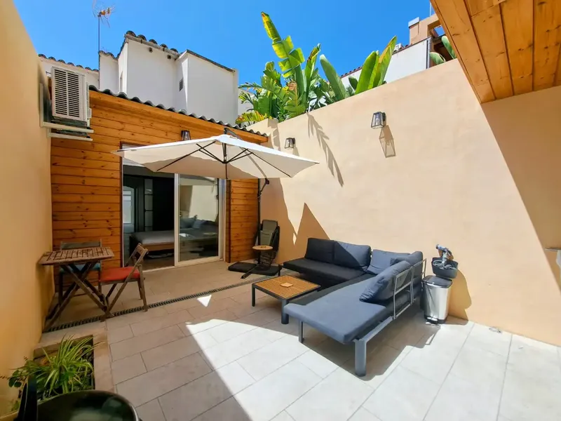 **PRECIOSA PLANTA BAJA CON TERRAZA, UNICA EN EL BARRIO DE SON ESPANYOLET RESTAURADA Y REFORMADA A ESTRENAR** — photo 3