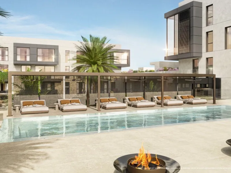 New development in Palma with pool, lift, gym, golf simulator, cinema, spa & communal boat - Palma de Mallorca - 2 Bedrooms, 65.36 m² — photo 3