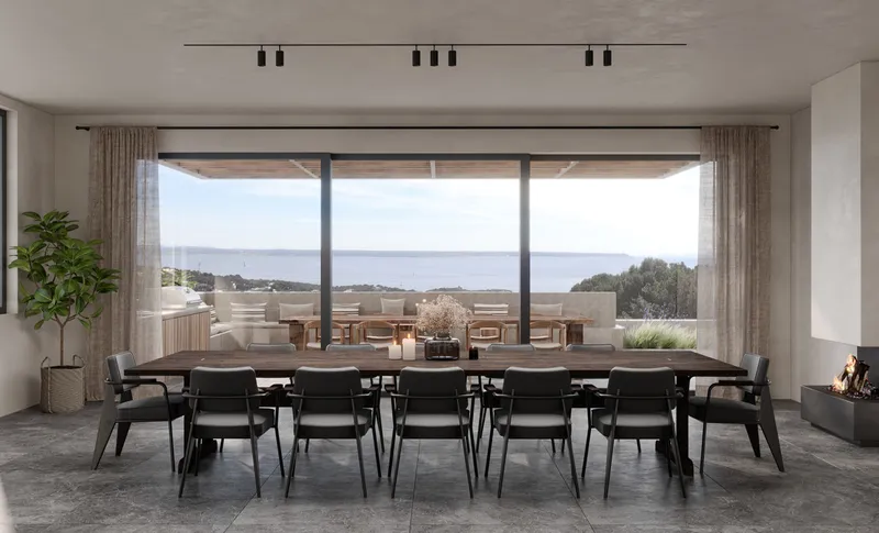 Villa with modern architecture and fantastic sea views in Costa d'en Blanes - Marcel Remus Real Estate — photo 5