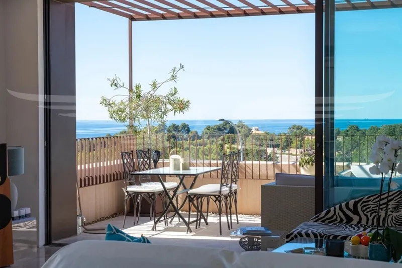Bonanova I Sea view penthouse with swimming pool — photo 3