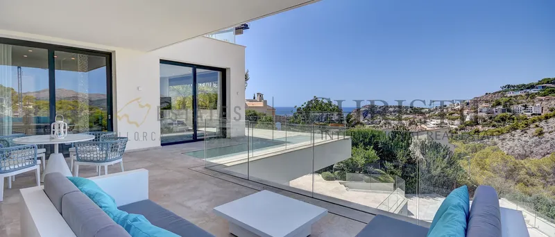 Modern villa in Puerto de Andratx with guest house and sea views — photo 7