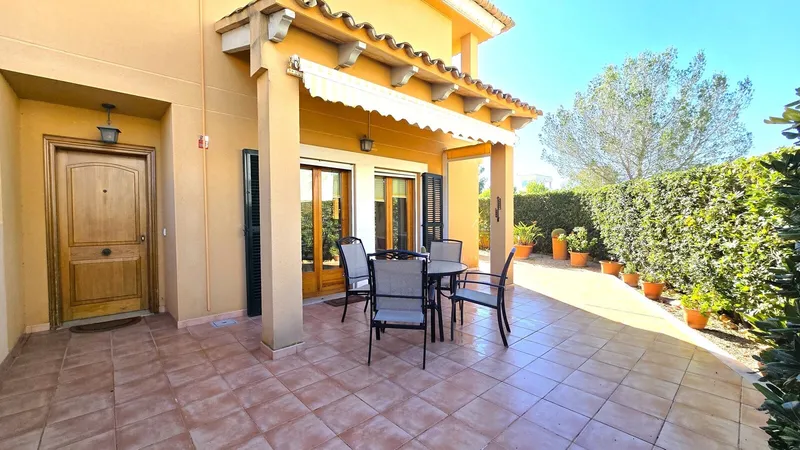 AL-JHRE058 – Semi-detached house with 3 bedrooms, central heating system and a terrace just 500 meters from Can Picafort beach. — photo 4